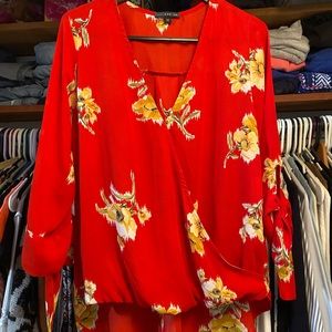 Beautiful floral blouse